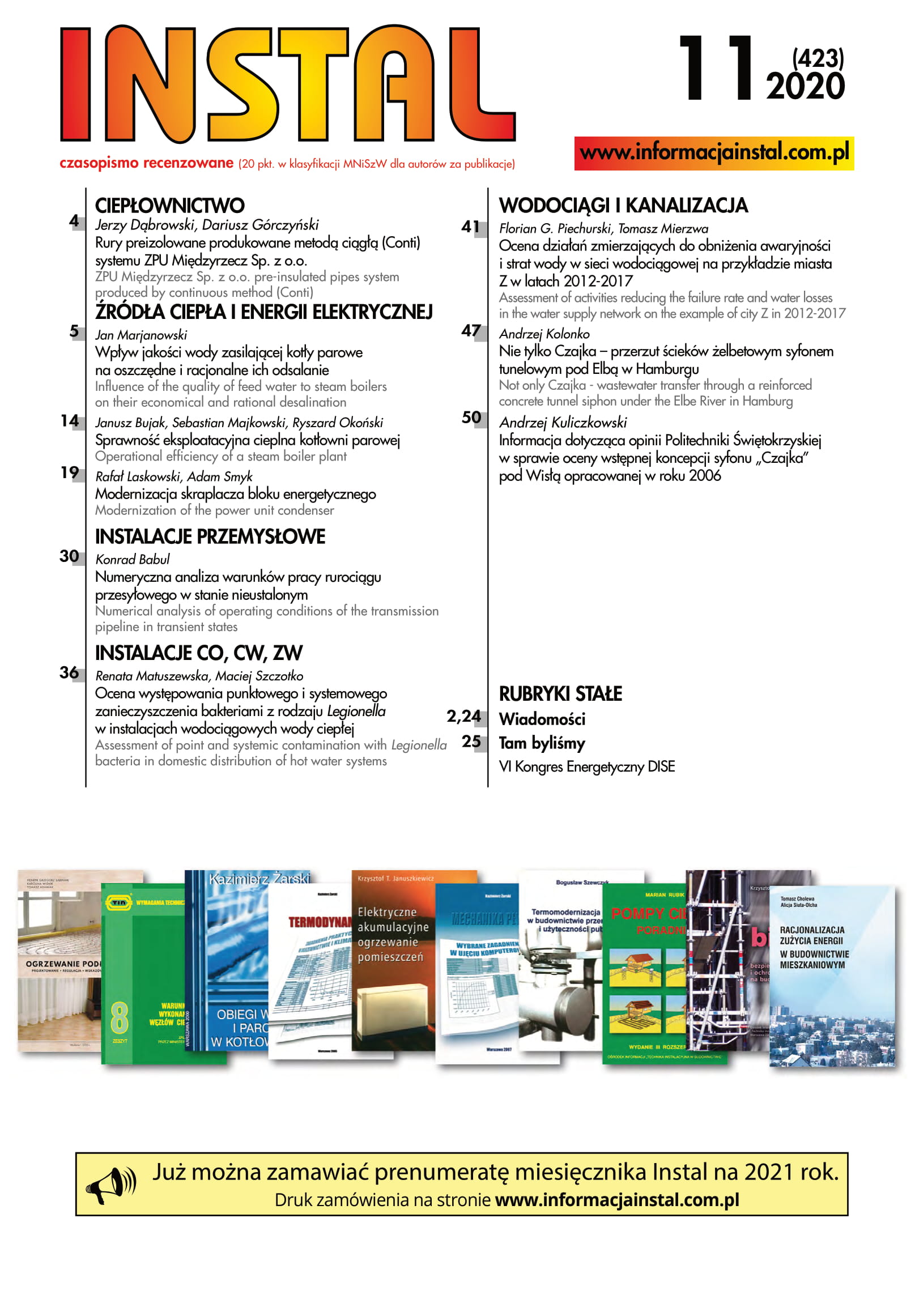 					Pokaż Nr 11 (2020): Instal 11 (423) 2020
				